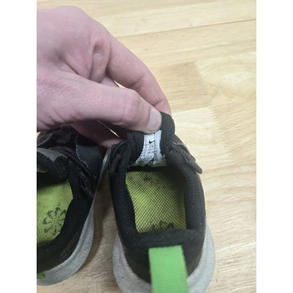 Nike Crater Impact (TD) Toddler's slip on Shoes Black DB3553-001- sz 5C